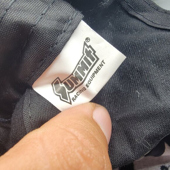 Summit Racing Equipment Black Cap With American Flag Patch 50th Anniversary Logo - Picture 5 of 10